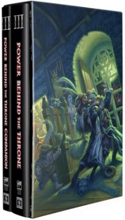 WARHAMMER FANTASY ROLE PLAY -  POWER BEHIND THE THRONE - ÉDITION COLLECTOR - HC (ANGLAIS) -  WARHAMMER COLLECTOR'S EDITION